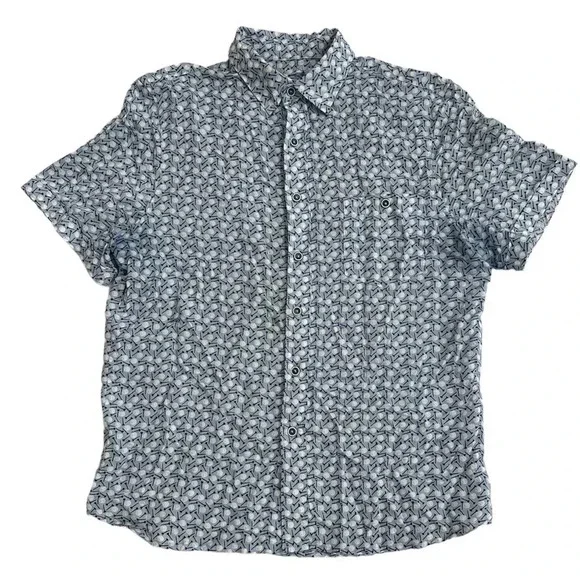 Age Of Wisdom Golf Ball & Golf tee button up short sleeve shirt size Small - Picture 1 of 7